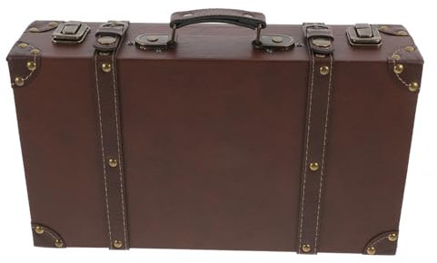 KITANDOVE Vintage Kofferbox Im Retro-stil Als Dekorative Aufbewahrungsbox Für Foto-requisiten Und Schaufensterdekoration