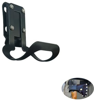 WSOQYEO Tool Holster Belt Tool Hook Holster Belt Tool Holder Drill Holster Suitable for Wrench, Tape Measure, Flashlight, Drill, Hammer, etc