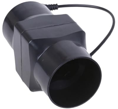 Meiliyizu Ventilador extractor, ventilador de conducto, potente extractor en línea, 12 V, 6 W, soplador de conducto de 50 mm, potenciadores de escape de aire interior para taller y tienda de campaña