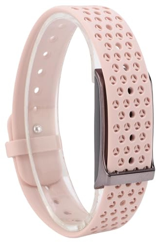 Tosuny Smart Bracelet, Wearable Activity & Fitness Tracker Band with App, Sleep Monitoring, 127 Sport Modes, Call Notification, Alarm Clock, Photo Control, 10M Water Proof (Pink)