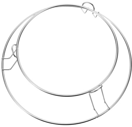 STOBAZA Rejilla de Enfriamiento de Acero Inoxidable para Horno con Patas Soporte de Enfriado para Repostería y Pan Accesorio de Cocina Versátil para Encimera