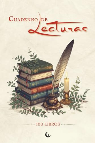 Cuaderno de lecturas - 100 libros: Diario de lecturas para registrar libros leídos y por leer. Reseñas, retos, lista de deseos y agenda literaria vintage. A5 (Serie Lumen)
