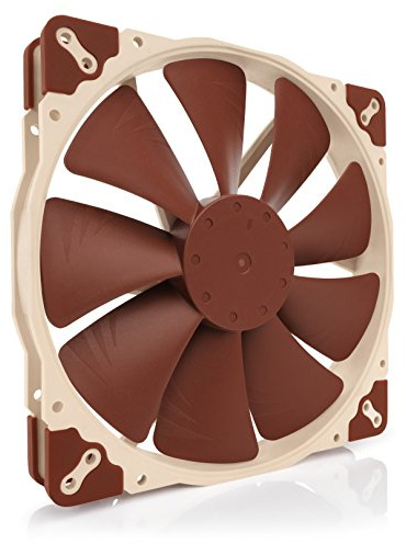Noctua NF-A20 5V PWM, Tyst Premiumfläkt med USB-Adapterkabel, 4-Pin, 5 V-Version (200x30 mm, Brun)