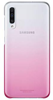 Samsung Galaxy A50 Gradation Cover - Hard Protective Smartphone Case for Samsung Galaxy A50 - Durable and Lightweight Stylish Design - Pink