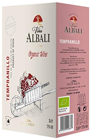 Felix Solis Vina Albali BIB Bio Eco Tinto Tempranillo trocken (1 x 3 l)