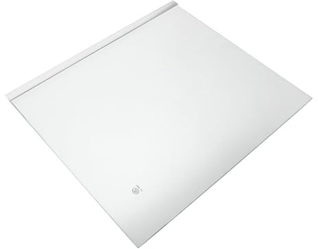 Holibanna Estante De Cristal Templado Para Nevera Separador Ajustable, Organizador Transparente Para Congelador, Repuesto Resistente De 30x27 Cm, Uso Doméstico y Refrigeración Diaria