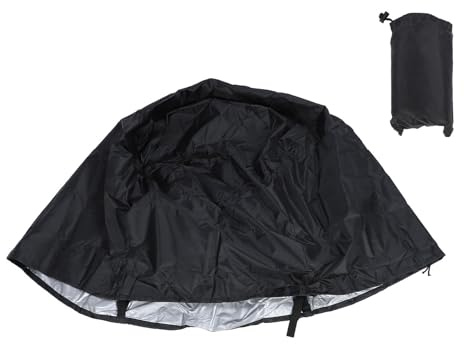 Copertura antipolvere per rastrelliera per manubri Panno Oxford 210D Resistente all'acqua Copertura per rastrelliera per manubri con coulisse regolabile per palestra di casa