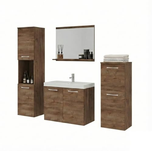 MINIO go for it - Ensemble de Meubles de Salle de Bain Molo 4 pièces