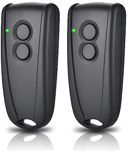 433,92 MHz Garagentoröffner Kompatibel mit Hörmann Ecostar RSE2, RSC2, Garagentor Fernbedienung 2 Stück Handsender Kompatibel mit Hormann Liftronic 500/700/800 und Portronic D2500/D5000/S4000