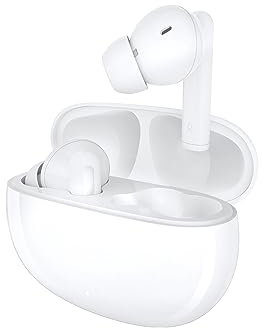 HONOR Choice Earbuds X5, Wireless Bluetooth 5.3 Headphones with Micro, 30DB Noise Cancelling, 35H Playtime, IP54 Waterproof, White