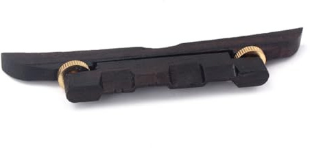 Toyvian Gitarrensteg Aus Holz Für Mandoline Höhenverstellbarer Steg Mit Knöpfen Leicht Und Exquisit Ersatz Für Alten Mandolinensteg