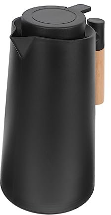 Gatuida Caraffa Termica Isolante Per Calda Manico in Legno Contenitore Resistente Corrosione Perdite Design Semplice