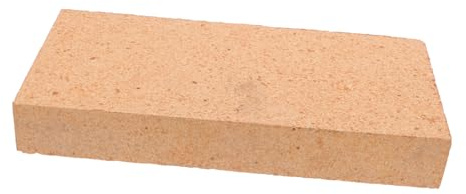 Yardwe Ladrillo Refractario de Arcilla 230X114X40 MM Resistente Alta Temperatura para Horno Pizza Leña y Estufa de Leña Bloque Aislante para Soldar Joyas y Barbacoa Exterior