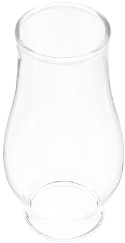 OHPHCALL Ricambio Vetro per Luci Lampada Petrolio Vintage Copertura in Vetro Resistente per Lampada Olio, Facile Installazione e Uso Prolungato per Decorazioni Domestiche