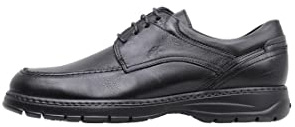 Fluchos- Retail ES Spain Crono Zapatos de Cordones Derby, Hombre, Negro (Black), 42 EU (8.5 UK)