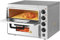 QYOEGSQ Commercial Pizza Oven, 16 Countertop Electric Pizza Oven Indoor,Stainless Steel Pizza Maker with Pizza Stone and Timer, for Hotel Restaurant Home Baked(Double-layer)