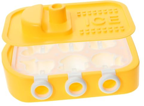 Cabilock Molde De Silicona Para Helado Con Palitos y Soporte Fácil De Limpiar y Reutilizable