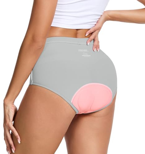 MEETWEE Pantalones Cortos de Ciclismo para Mujer, 4D Acolchados Culotte Ciclismo Mujer Secado Rápido Mallas Ciclista Transpirables Antideslizante