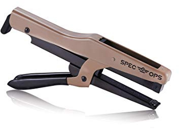 Spec Ops Tools Florist & Dry Cleaner Plier Stapler, 3/8 Crown, 1/4 Leg Length Staples, 3% Donated to Veterans