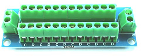 RKbus1 Bus Wiring Module for Model Railway - Ideal for Lighting, DCC, Hornby, Bachmann, Peco, Dapol etc - Constructed