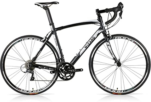 28 Zoll Rennrad Wizard Spark 2.5 Claris 16 Gang Race Bike Fahrrad Rh 56cm schwarz