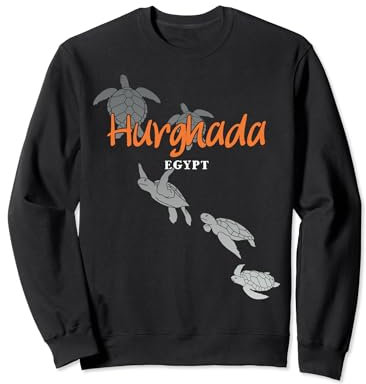 Hurghada Meeresschildkröten, Tauchen mit Schildkröten Sweatshirt