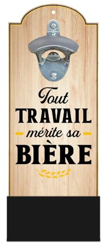 Decapsuleur mural biere