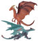 CORHAD 2St Drachenspielzeug entzückende Drachenfiguren Drachenstatuen und Figuren playmobile Drachen zabawki stymulujące rozwój Kinderspielzeug Spielzeuge Mini-Drachenfiguren Drachendekor