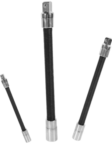 Ipetboom Flexible Socket Extension Bars Set for Wrench for Tight Spaces and Reach Areas