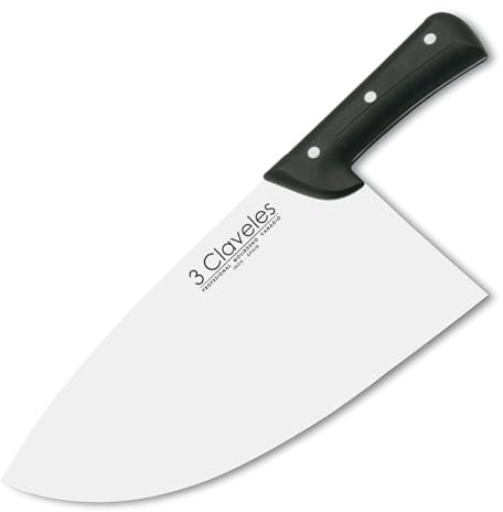 3 Claveles 1846 - Hachuela para filetear Acero Inoxidable, 1.5 mm, 29 cm