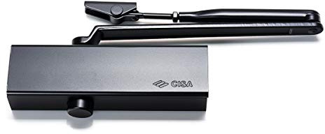 Cisa 1.C1510.03.0.90 - Cierrapuertas new professional-plus multifuerza 2ñ4 sin retencion negro mate