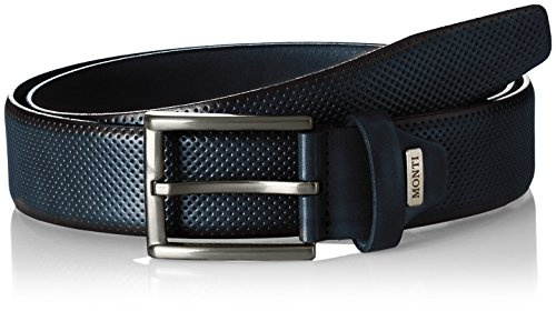 Monti Herren Dublin Gürtel, per pack Blau (navy 1200), (Herstellergröße: 90)