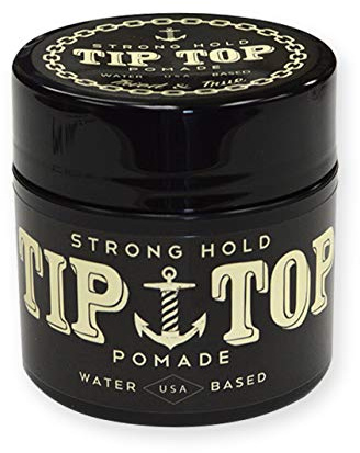Tip Top Strong Hold Water Based Pomade 4.25oz