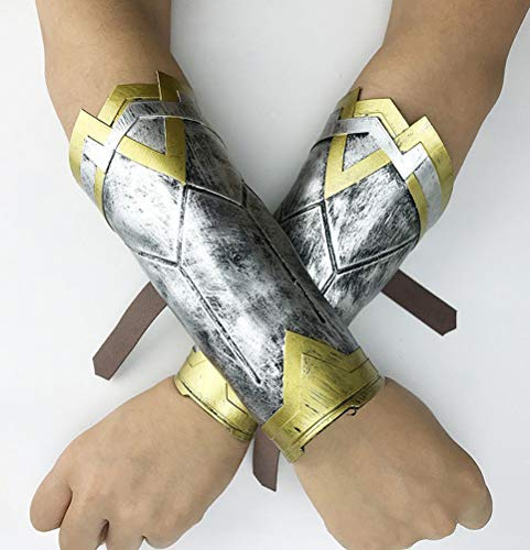 YWPARTY Super Hero Gauntlets Replik Mädchen Frau Hosenträger Kostüm Zubehör Requisiten