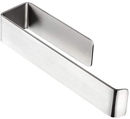 RUICER 26cm Toalleros de Baño sin Taladro - Toallero Adhesivo Barra Toallero Anilla Acero Inoxidable