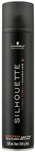 Schwarzkopf Silhouette Invisible Hold Super Hold Hairspray 300ml