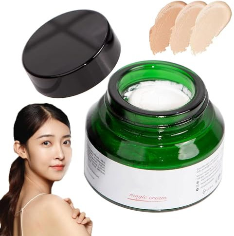 Muson Magic Cream-Muson Arabia Magic Cream30 g, Muson Foundation deckt Sonnenflecken, Cremereich, enthält Kollagen und Hyaluron Aknenarben und Rötungen Foundation Covers Sunspots (1PCS)