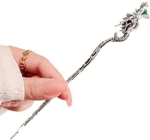 Haarnadel mit Drachen-Motiv, chinesische Haarnadeln, Cheongsam-Haar-Accessoires für Damen, Teenager, langes Haar, elegante Haarnadeln für Damen, Haarschmuck, Drachen-Haarnadeln für den täglichen