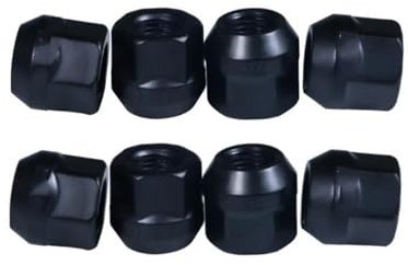 8 Stück Radmuttern Höhe 21 Mm Auto-Radmutter M14 X 1,5 ， M12 X 1,5 Radmuttern M12 X 1,25 1/2-10 Auto-Radmuttern Mit Offenem Ende 19 Mm Radschrauben Muttern Stehbolzen Radschraubenmuttern(M12x1.25)