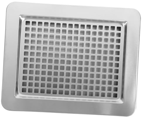 Amosfun Coperchio Griglia Per Cestino Della Spazzatura Di Posacenere Per Spegnere Mozziconi Coperchio Per Vassoio Da Ufficio Realizzato in Acciaio Inossidabile Resistente Per Uso Interno