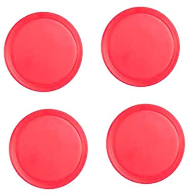 VANZACK 8stücke Airhockey-schieberpuck Rot Ersatz Für Spieltische Und Airhockey-zubehör