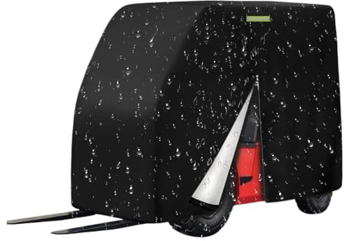 Copertura per carrello elevatore, resistente alle intemperie, con nastro riflettente, copertura per cabina per camion per costruzione, magazzino, magazzino, centro di distribuzione