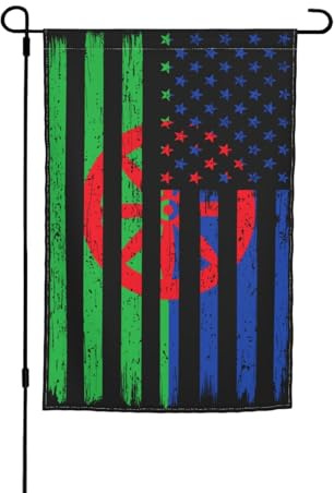 Rueda Estadounidense De Ocho Radios Utilizada Por Los Gitanos Húngaros Bandera Decorativa Doble Cara Bandera Del Patio Lavable Banderas Decorativas Para Oficina Callejeras Vacaciones 30X45cm