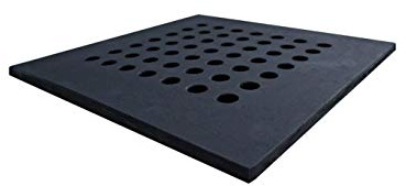 Kaminrost Ofenrost Gussrost Eckrost Ascherost Tafelrost Eckig 43 x 25 cm