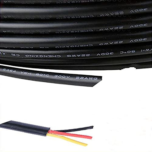 1meter 2 Core 3 Core 4 Core 18/20/22/24/26/28AWG Soft multi-core sheathed power cord electronic connector For DIY USB cable 24AWG 3Core