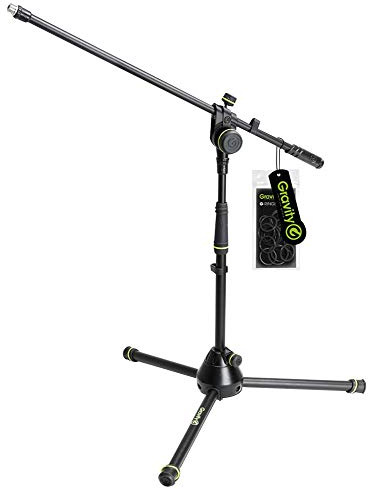 Short Microphone Stand, Adjustment Boom, Stand/Supports Audio Visual, 1 Piece in Pack - GMS4221B