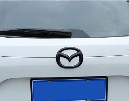 ARCEEN Auto Emblem Aufkleber für Mazda Cx-5 Cx5 2017 2018 2019 2020, Karosserie Emblem Abzeichen Aufkleber Fahrzeug Auto Tuning Emblem, Logo Abzeichen Dekoration Aufkleber Zubehör,A Black
