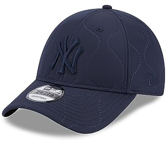 New Era New York Yankees MLB Quilted Navy 9Forty Adjustable Cap - One-Size