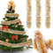 Guirnalda de Oropel de Navidad, 3 Piezas 2m Espumillón de Navidad, Oropel Arbol Navidad, Guirnaldas de Navidad, Guirnalda Brillante Metálica Decoraciones para Decoración de Árbol de Navidad