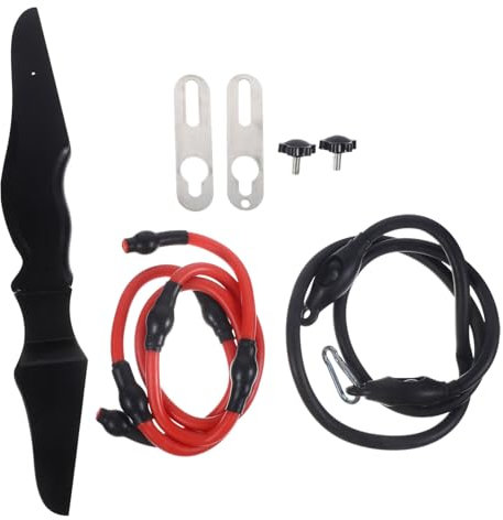 TOGEVAL Bogenschießen Trainingsgerät Puller Aus Gummi Mit Elastischem Stretchband Und Bequemen Griff Krafttrainer Für Arm- Finger Und Rückentraining Für Reflex Und Compoundbögen Mobiles Übungsband